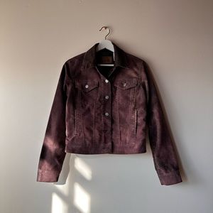Levi’s Custom Hand Bleached Brown Denim Jacket